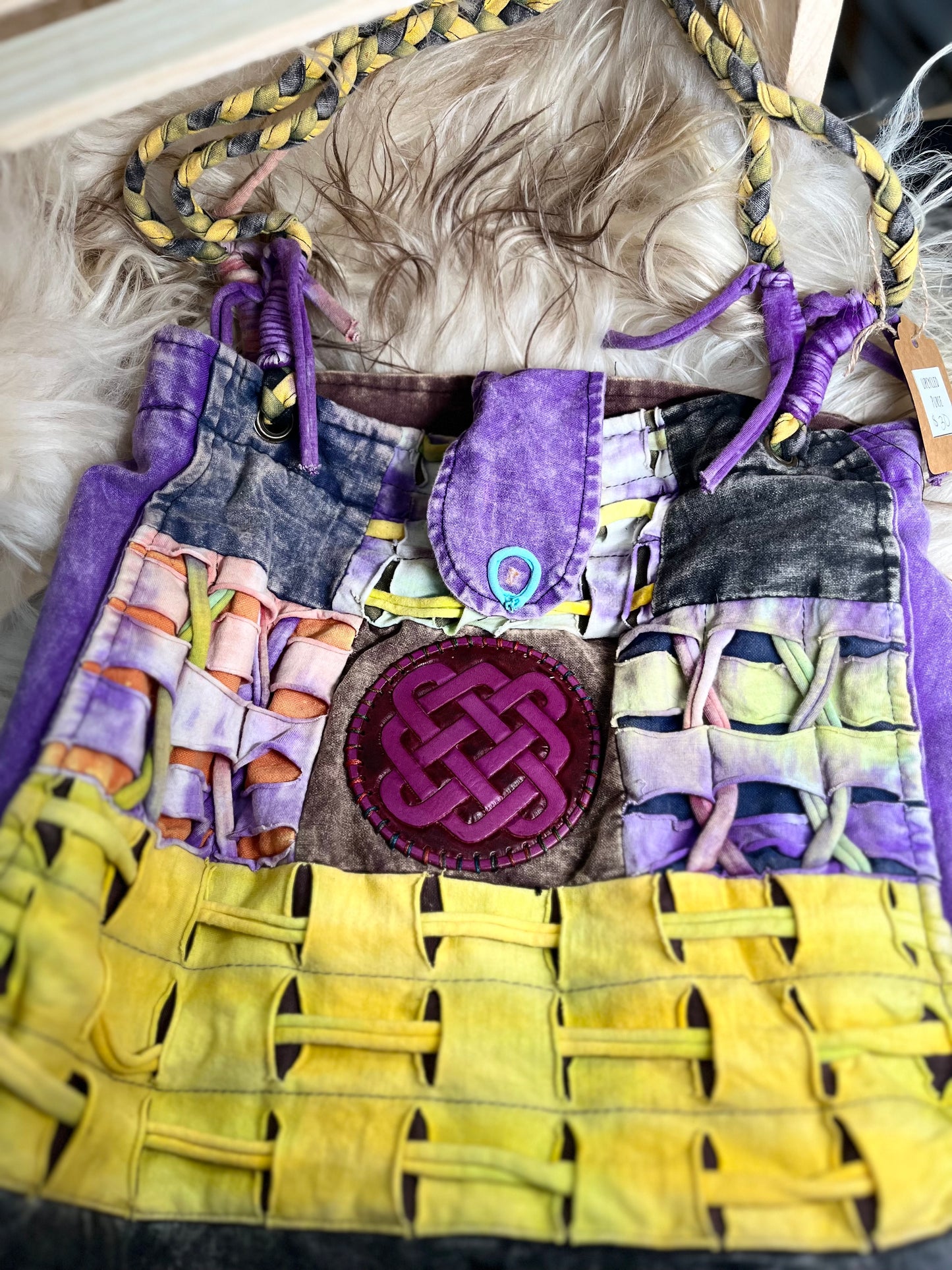 One of a kind upcycled purse (Copy)