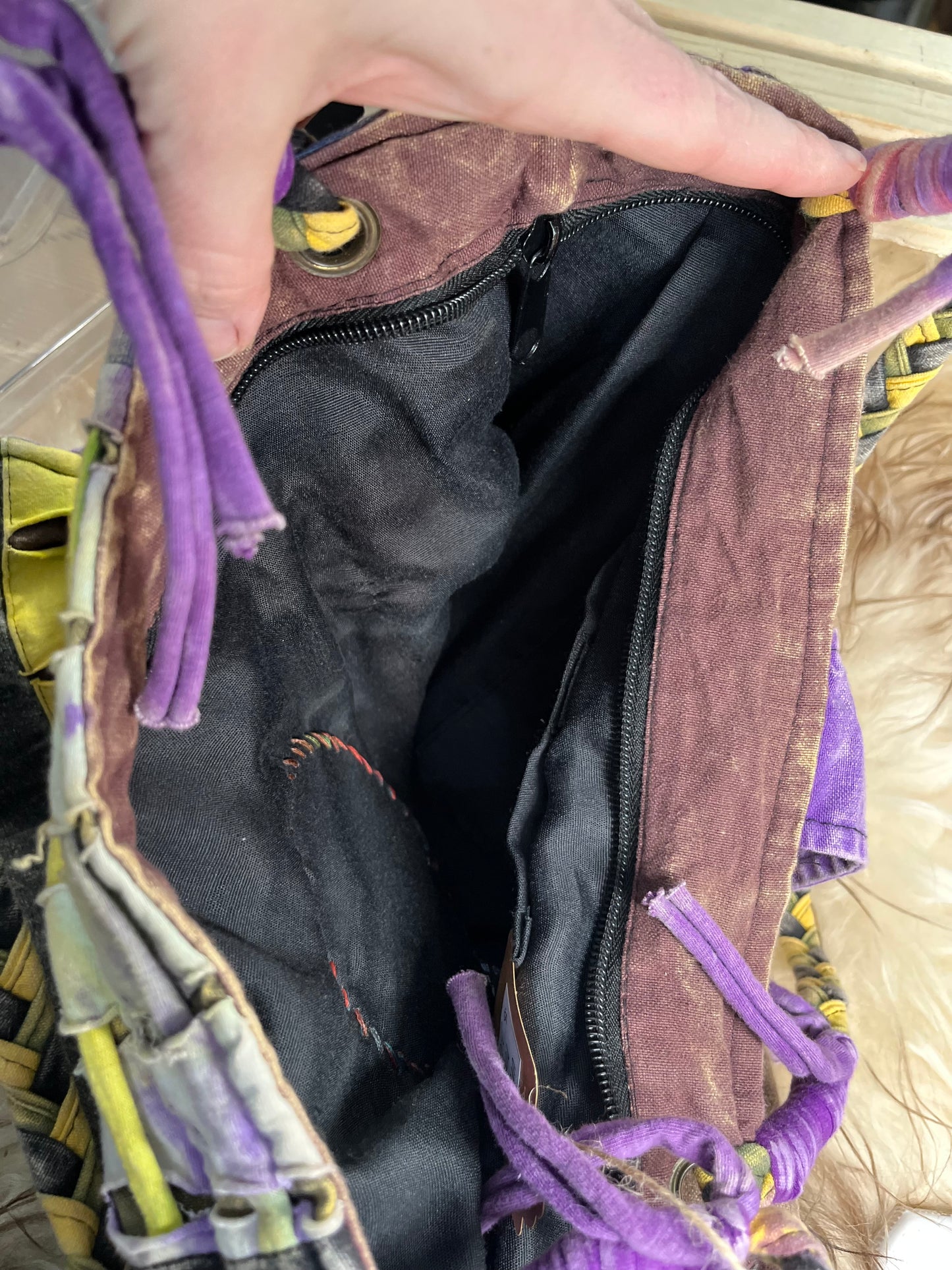 One of a kind upcycled purse (Copy)