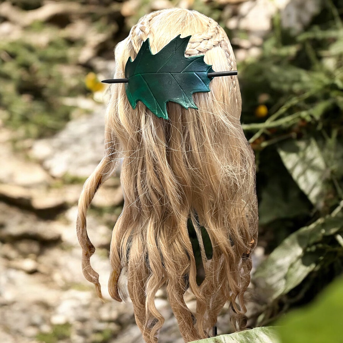 Hair Slide ~leaf