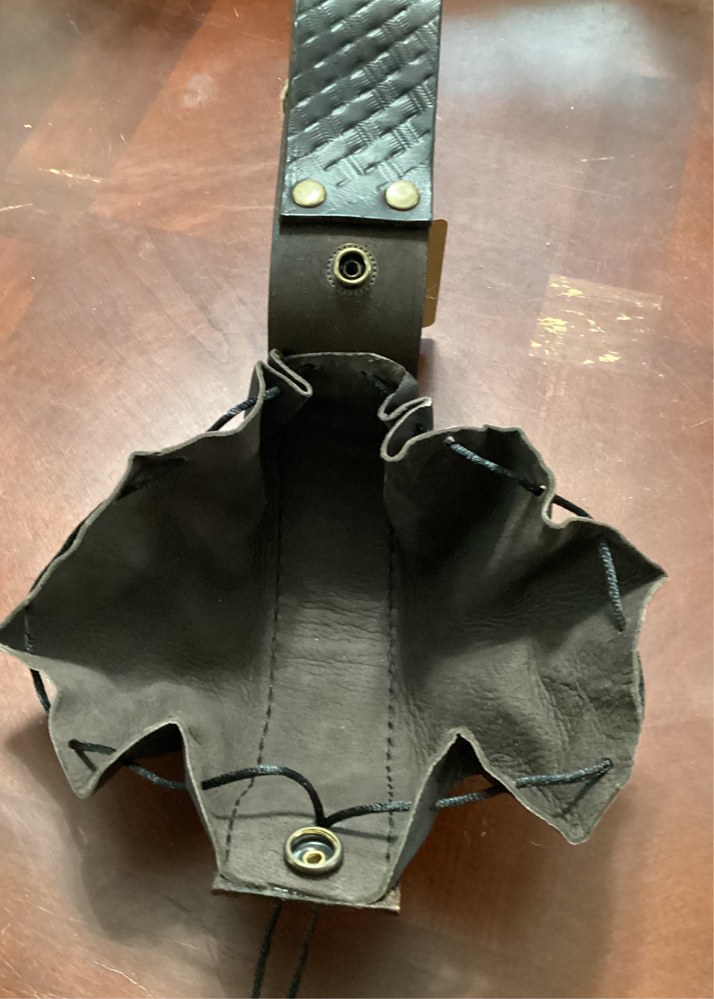 Belt Gathered Pouch