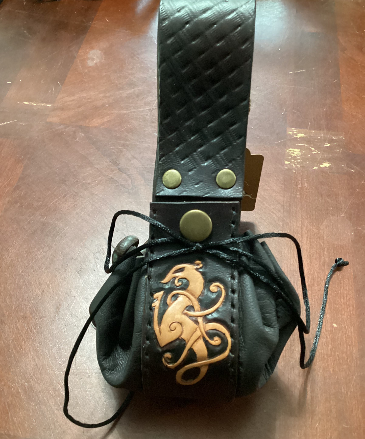 Belt Gathered Pouch